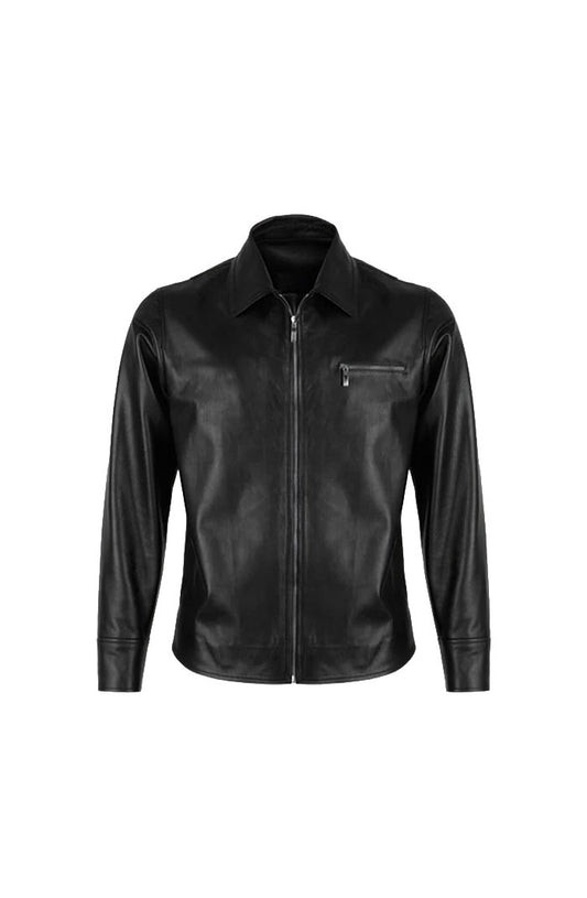 Emerson Leather Jacket Black