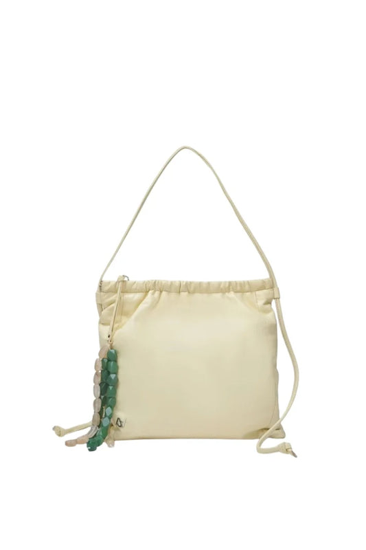 Melissa Clutch Leather Bag Butter Yellow