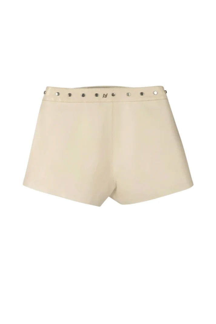Sterling Leather Shorts Butter Yellow