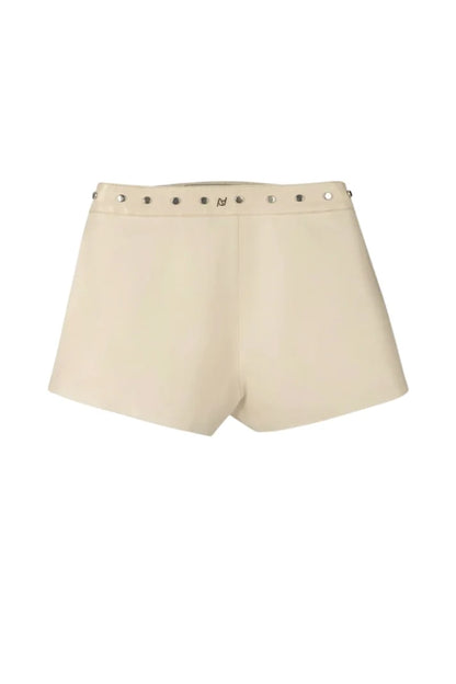 Sterling Leather Shorts Butter Yellow