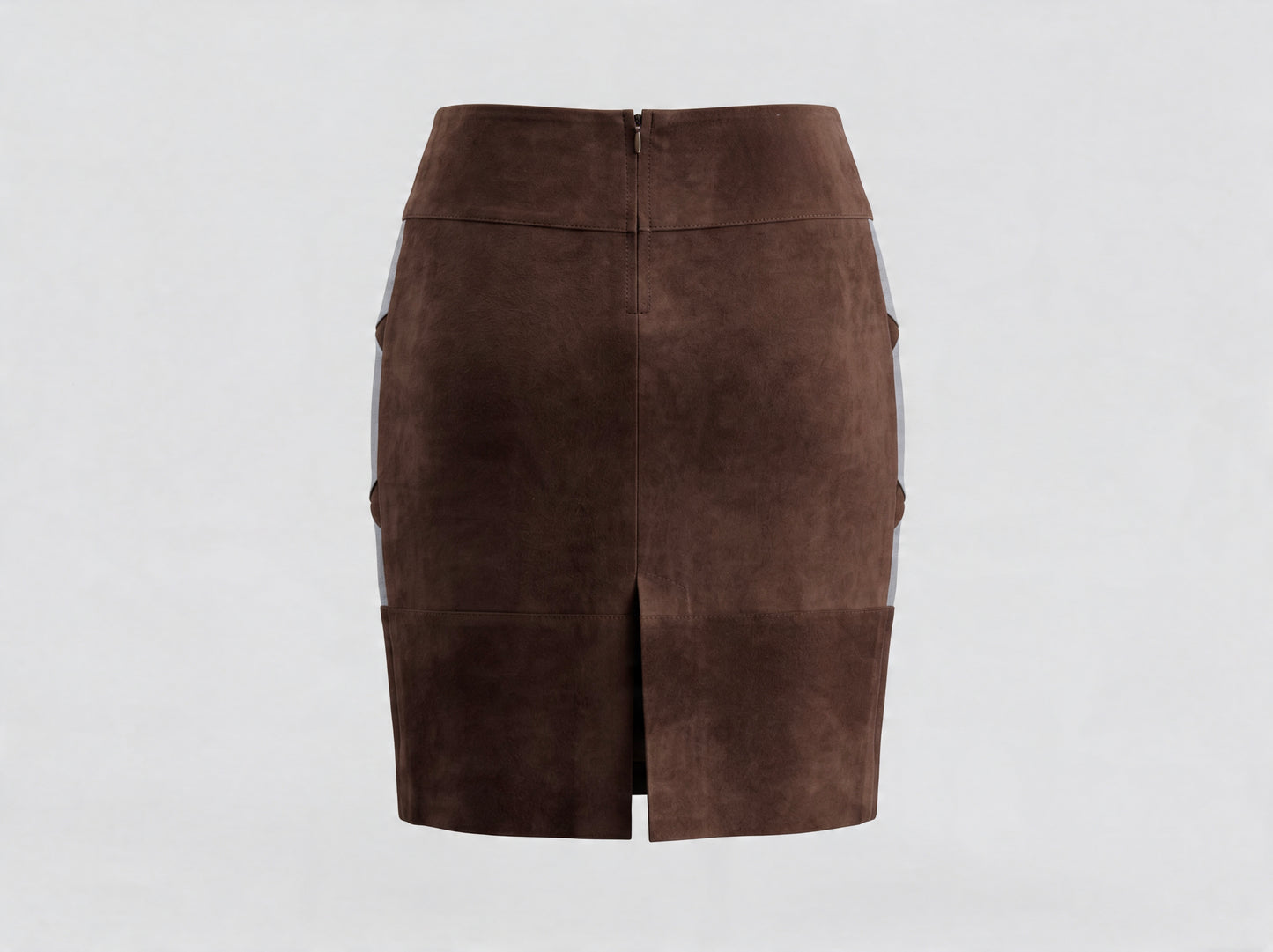 Millie Suede Skirt Brown