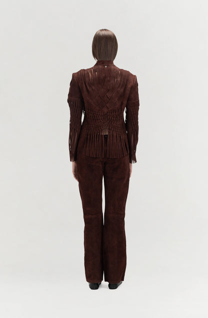 Attianna Suede Jacket Brown - Exclusively Online