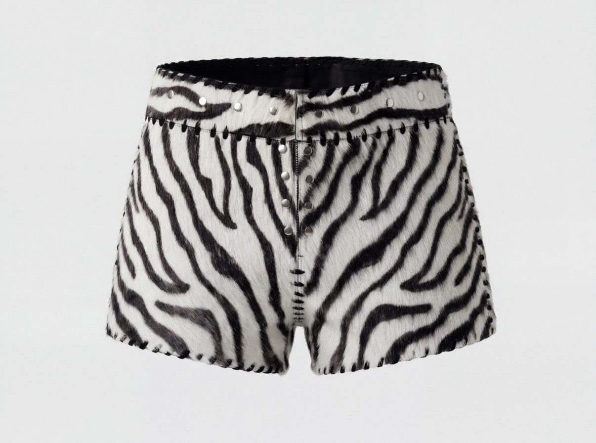 Sterling Zebra Shorts - Limited Edition
