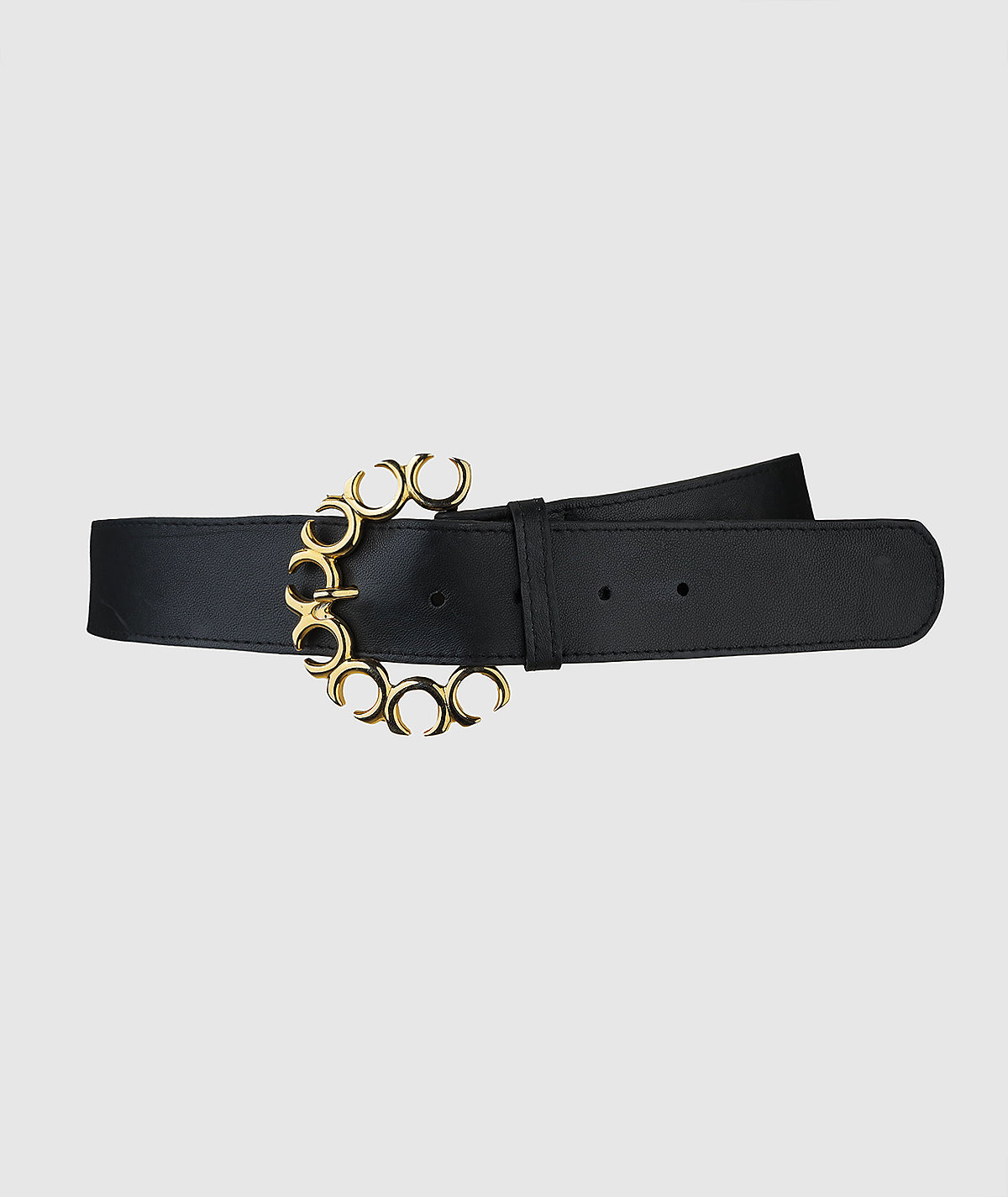 Xander Leather Belt Black