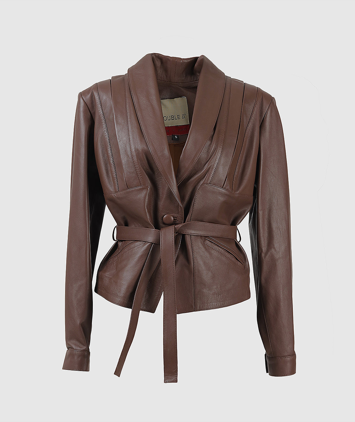 Damian Leather Jacket Brown