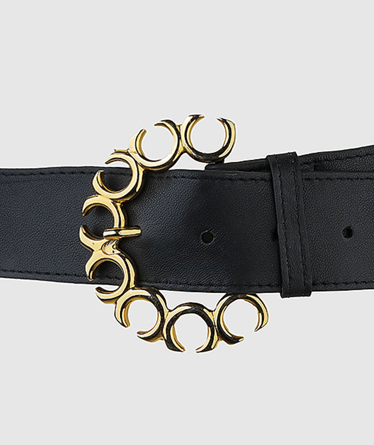 Xander Leather Belt Black