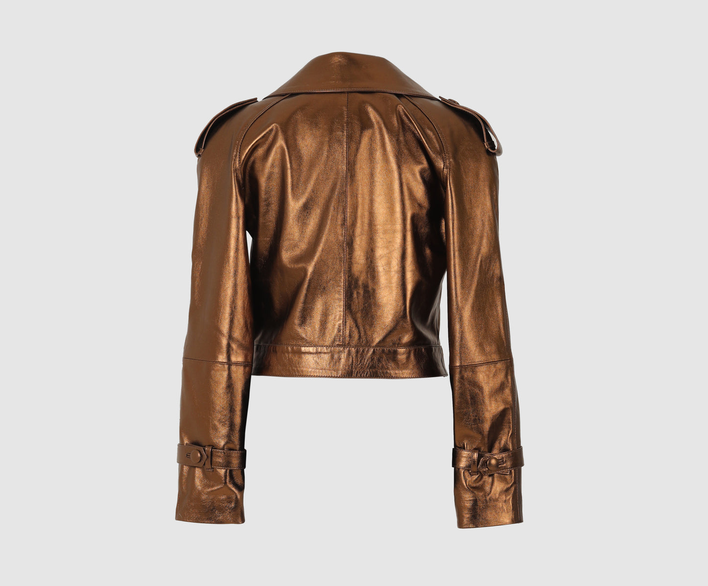 Audax Leather Jacket Copper