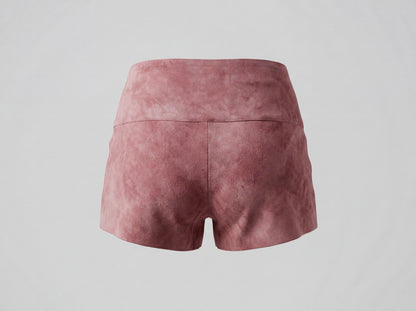 Jason Suede Shorts Pink