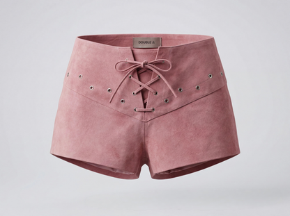 Jason Suede Shorts Pink