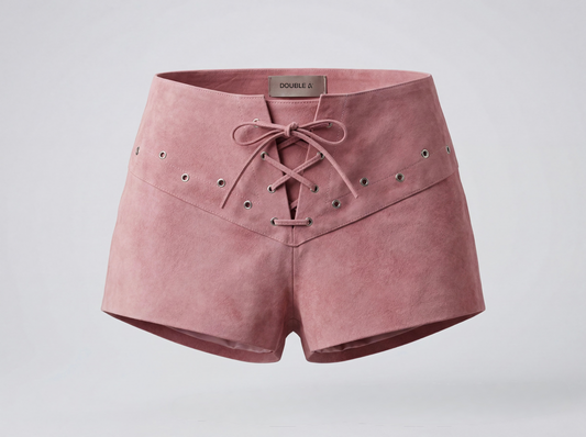 Jason Suede Shorts Pink