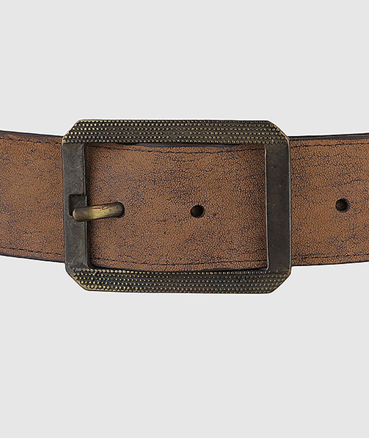 Arden Leather Belt Washed Brown