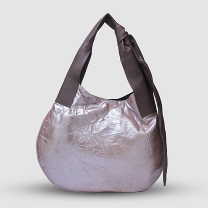 Moonbow Leather Bag Dusty Rose