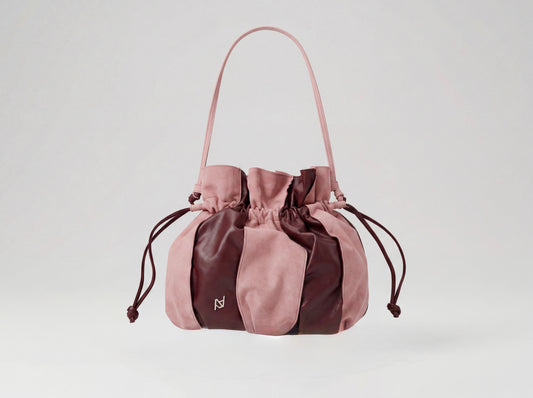 Charlie II Leather Bag Burgundy