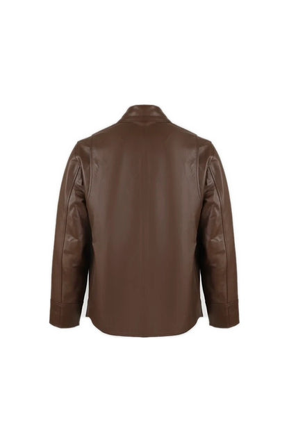 Emerson Leather Jacket Brown