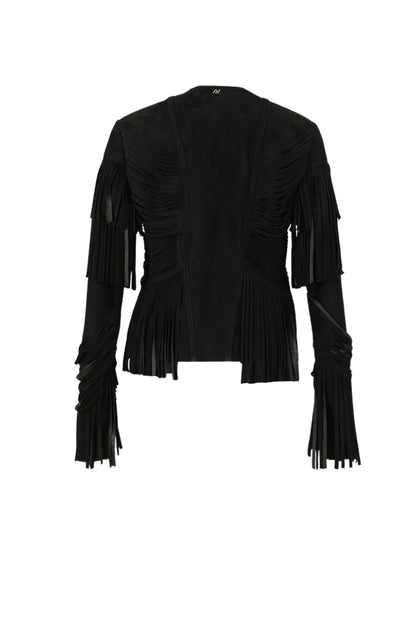 Aurora Suede Jacket Black