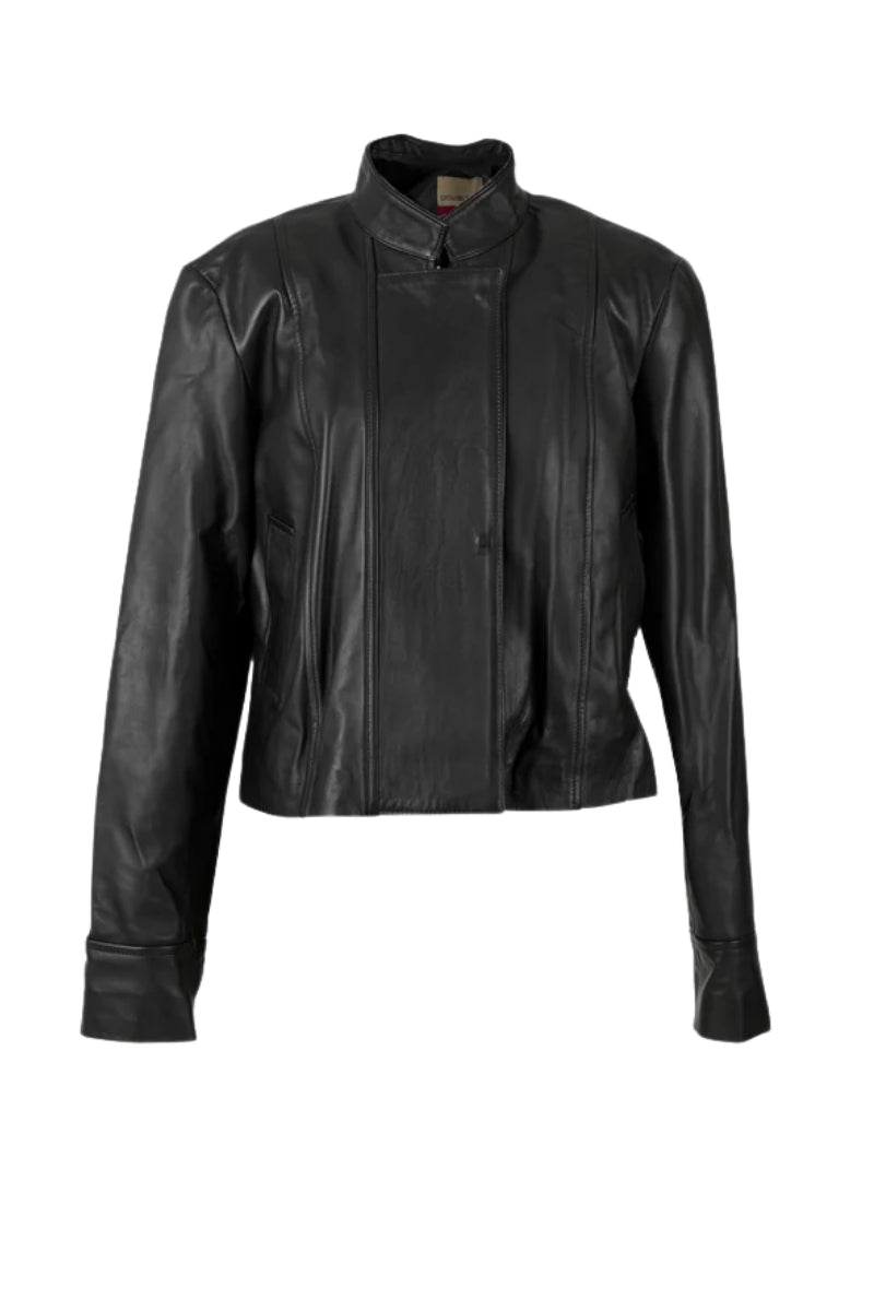 Avalon Leather Jacket Black