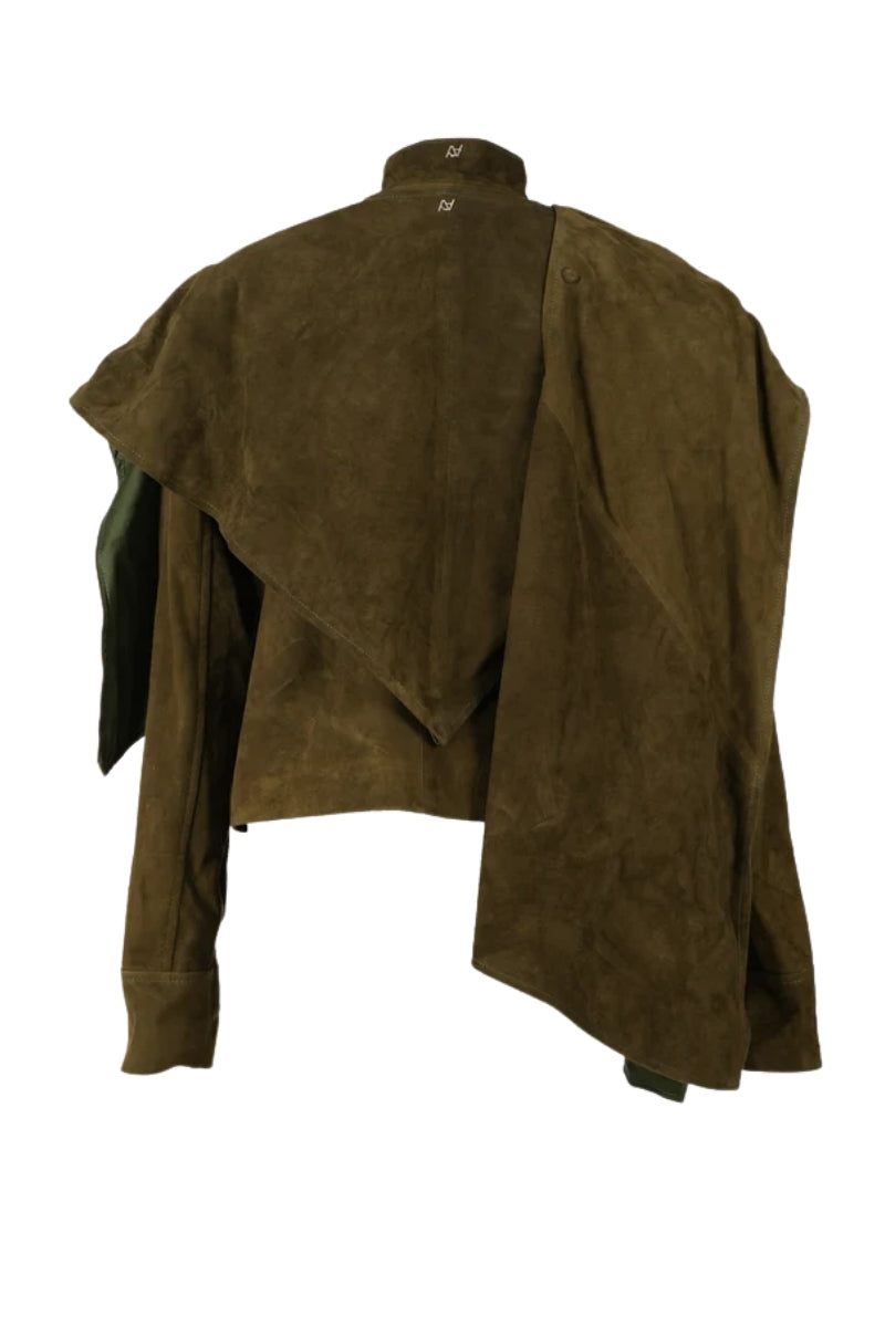 Avalon Suede Jacket Olive