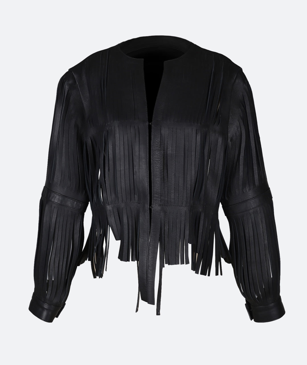 Ayla Leather Jacket Black