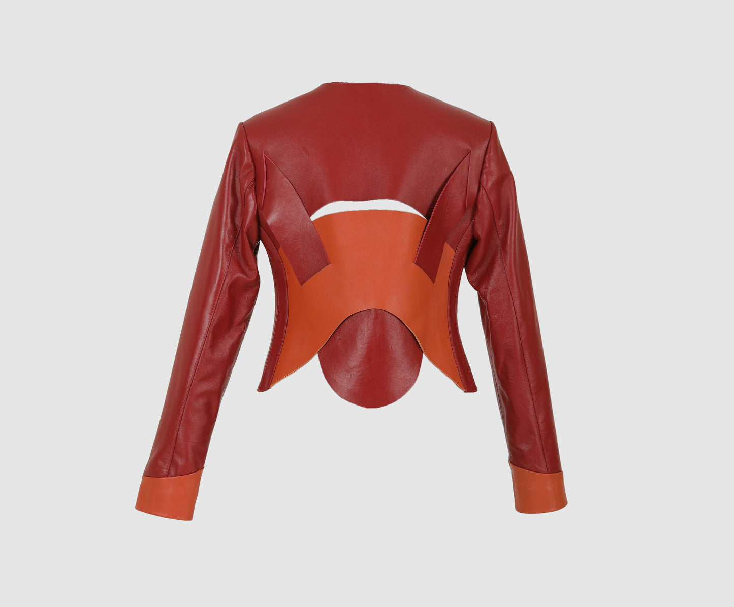 Nox Leather Jacket Red