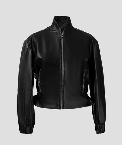 Bennett Leather Jacket Black