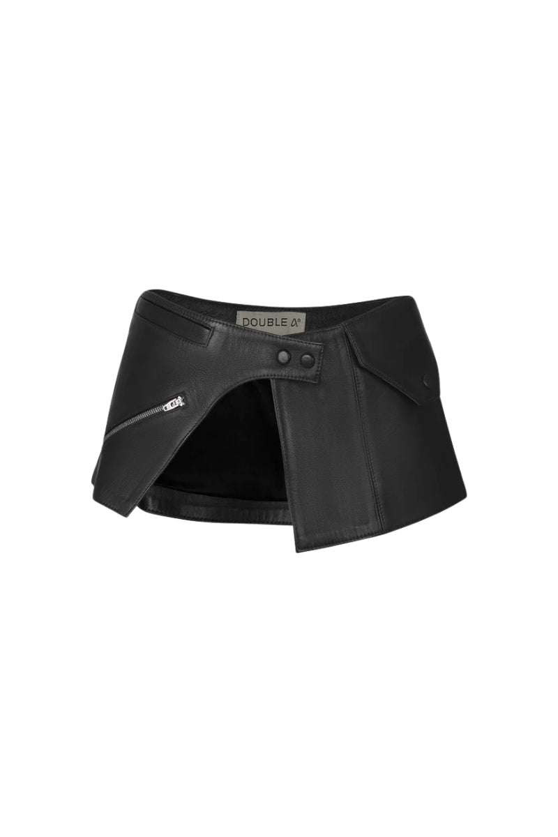 Bonnie Leather Waist Belt Black