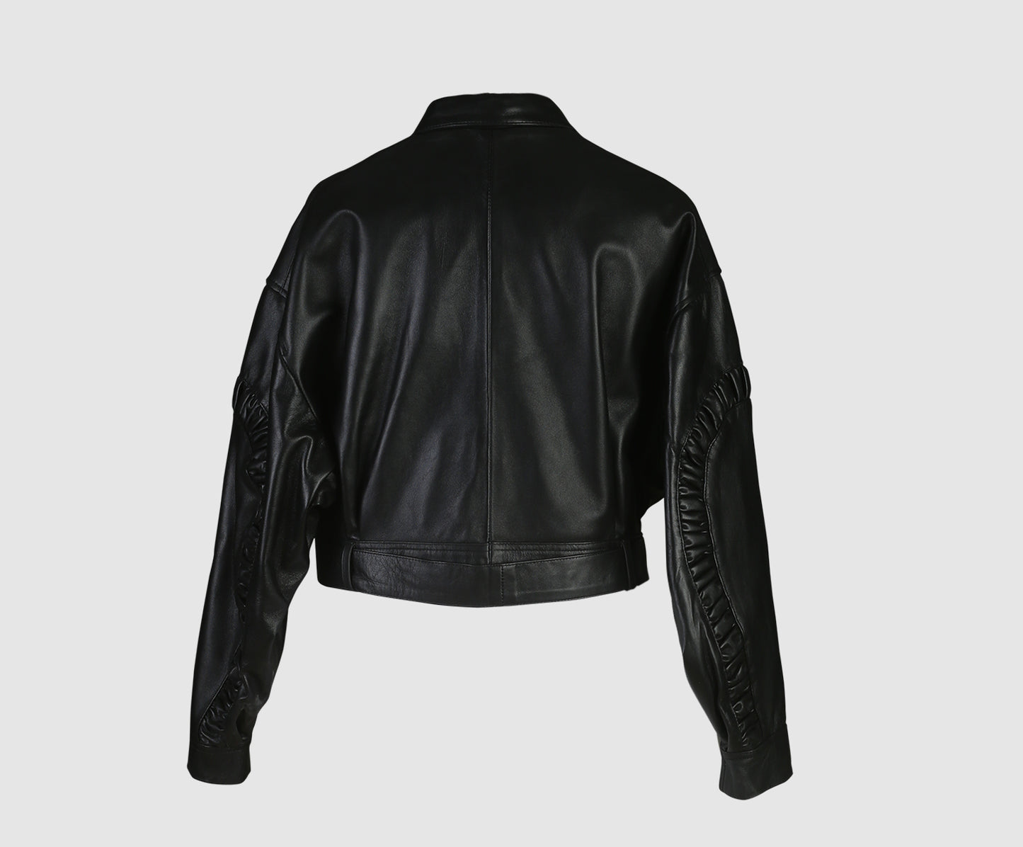 Buckthorn II Leather Jacket Black