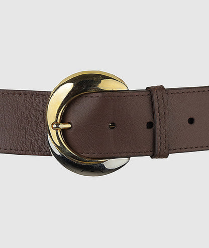 Kinsley Leather Belt Brown