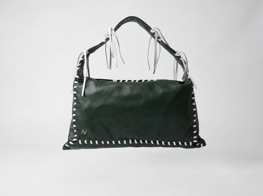 Halo Leather Bag Olive