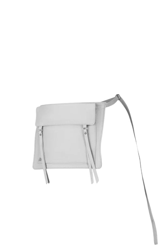 Camden Leather Waist Belt Bag White