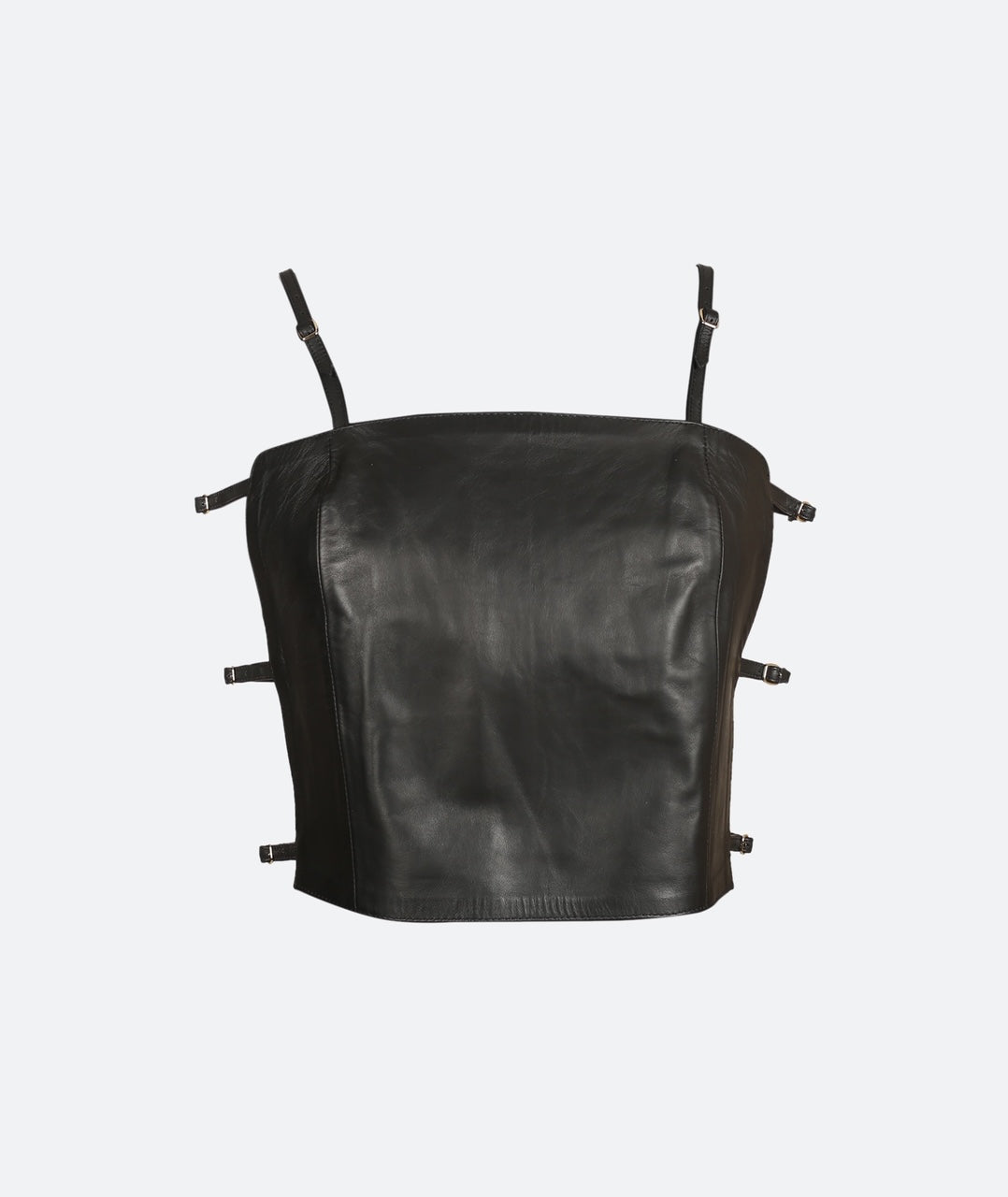 Canyon Leather Top Black