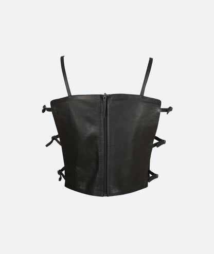 Canyon Leather Top Black