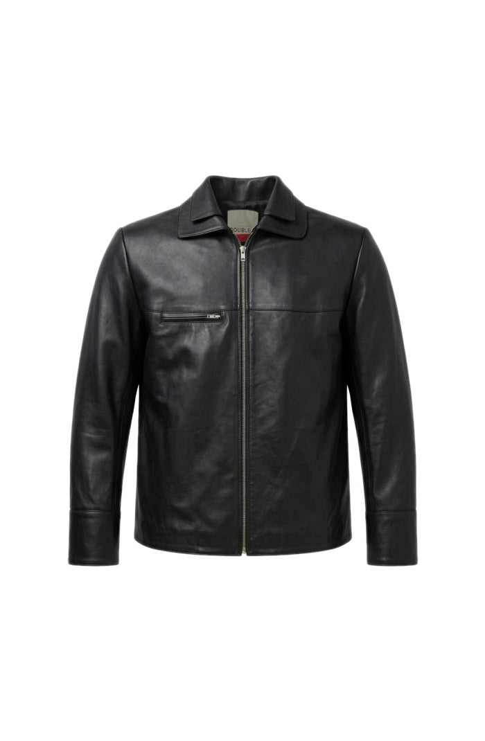 Sadie Leather Jacket Black