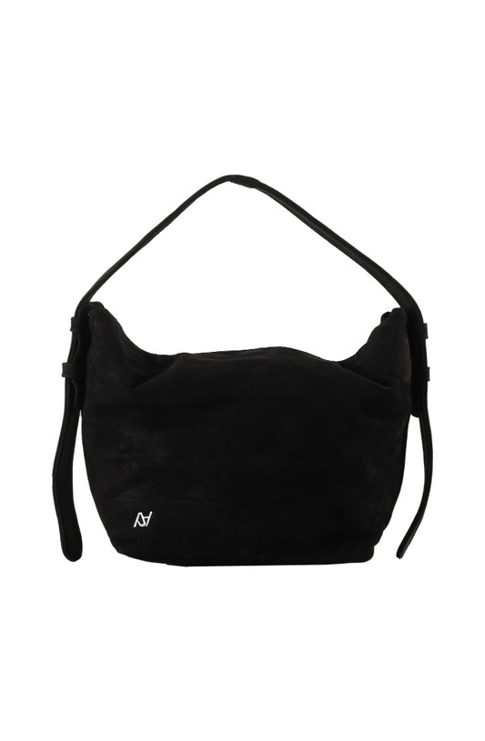 Eliana Suede Bag Black