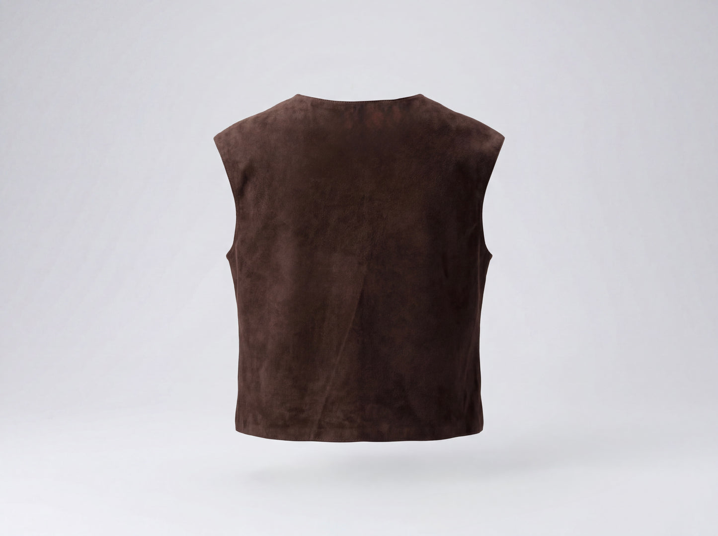 Fiona Suede Top Brown