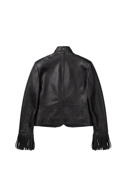 Ellie Leather Jacket Black
