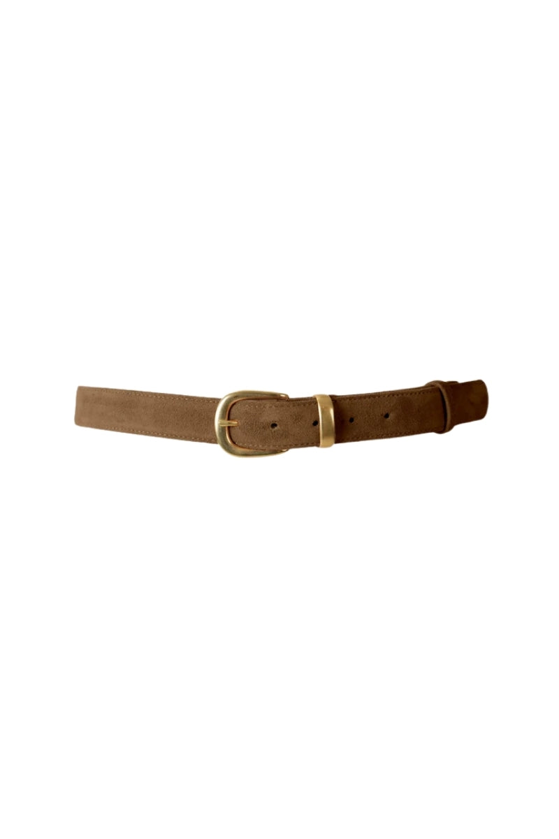 Evelle Suede Belt Beige