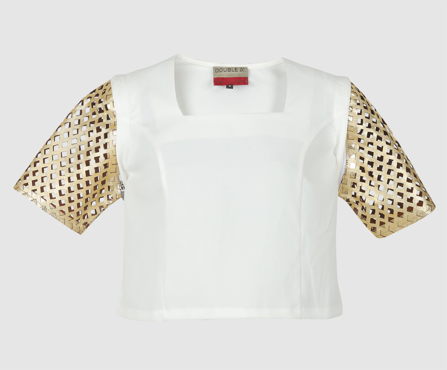 Mia Top White x Gold