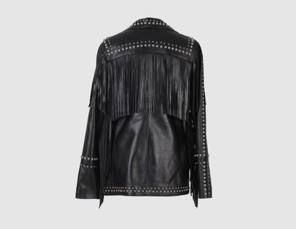 Scarlett Leather Jacket Black