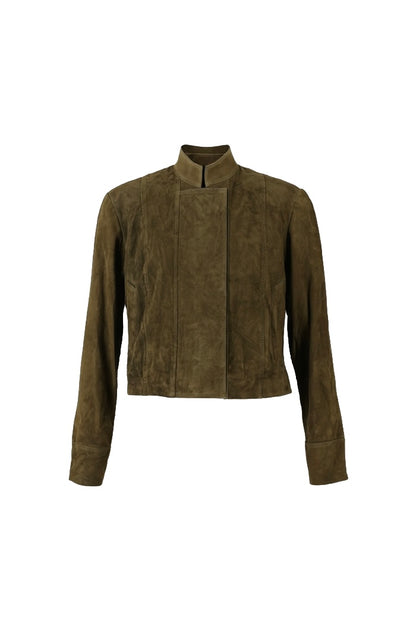 Avalon Suede Jacket Olive