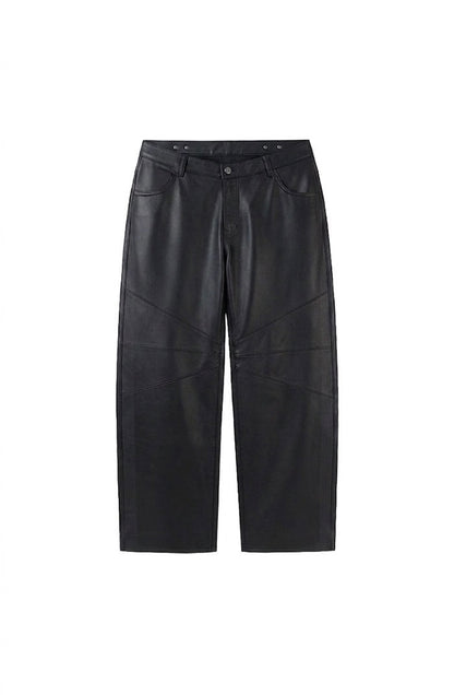 Gabriel Leather Pants Black