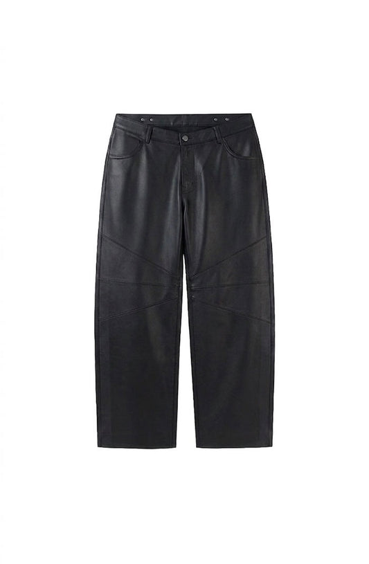 Gabriel Leather Pants Black