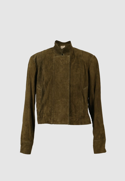 Avalon Suede Jacket Olive
