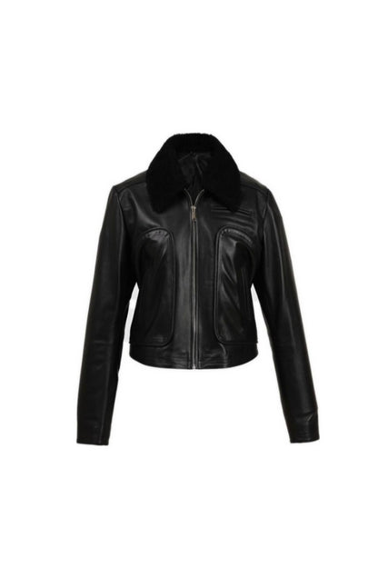 Emery Leather Jacket All Black