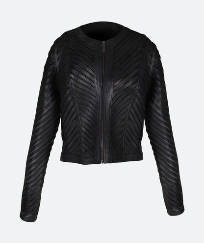 Hayden Leather Jacket Black