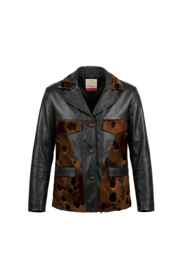 Kennedy Leather Jacket Black