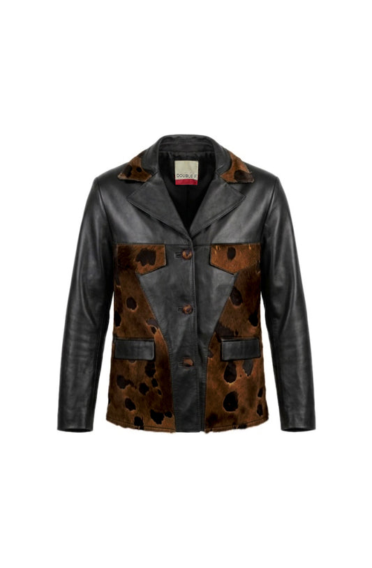 Kennedy Leather Jacket Black