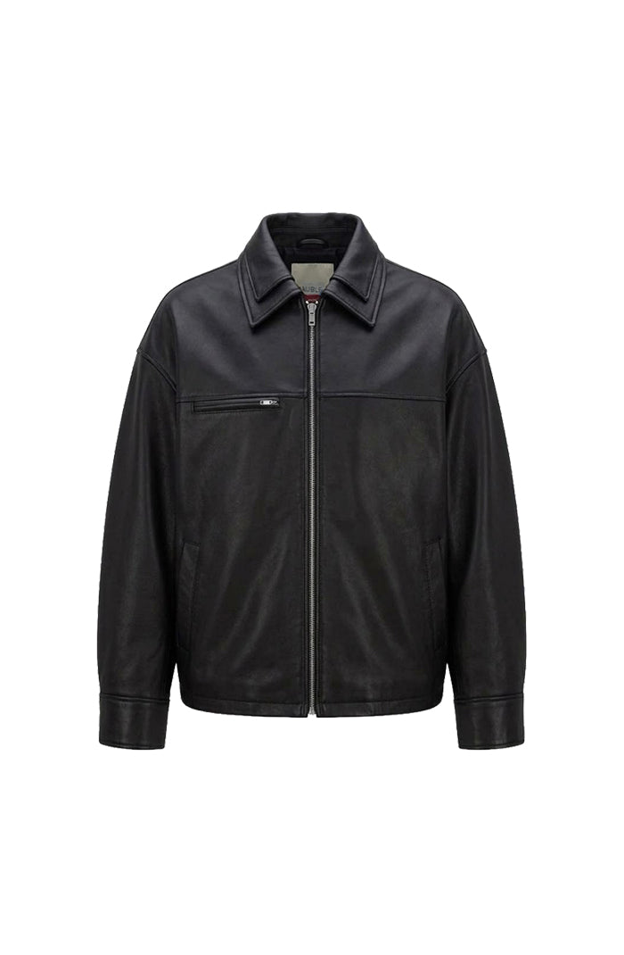Sadie Leather Jacket Black