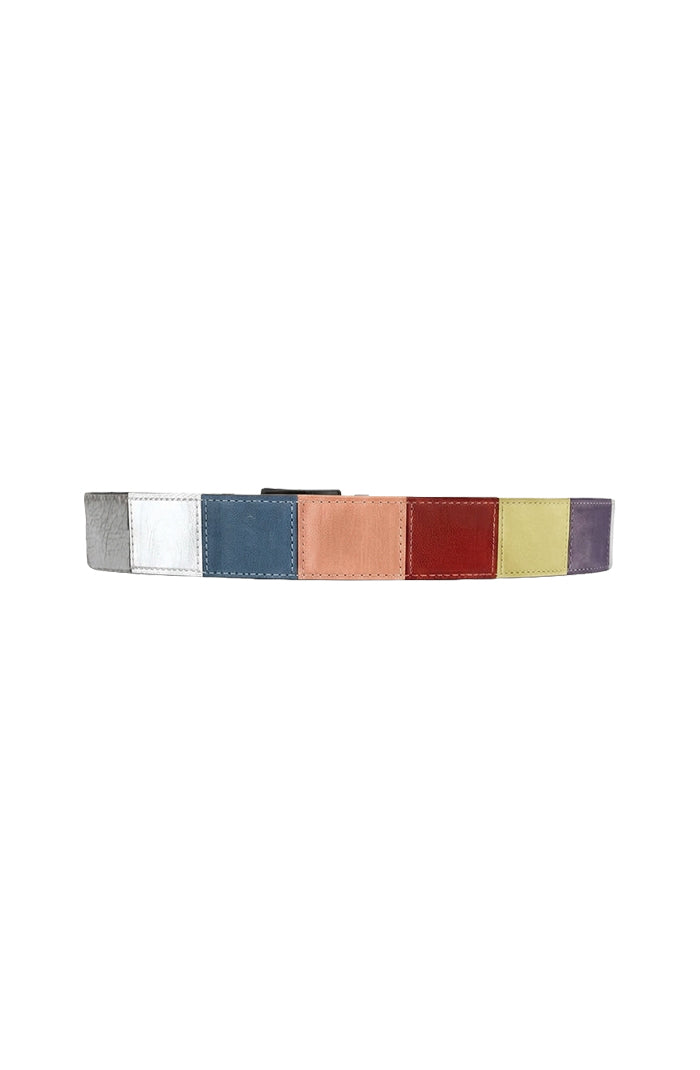 Ayo Leather Belt Multicolored