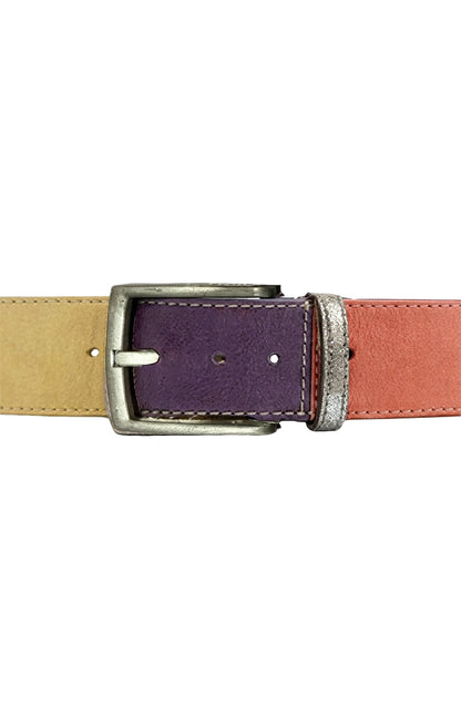 Ayo Leather Belt Multicolored