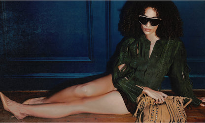Caniayla Suede Jacket Olive